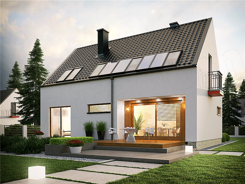 Projekt domu E11 economic