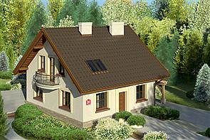 Projekt domu Dom przy Cyprysowej 26