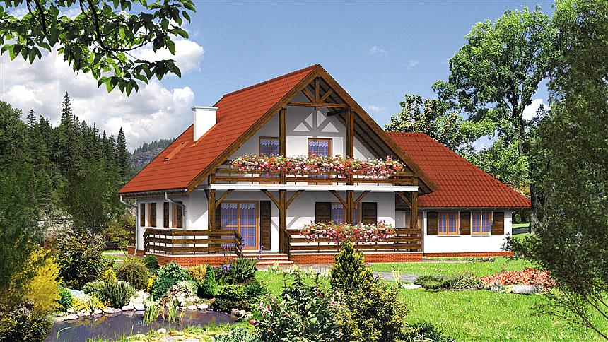 Projekt domu Dom przy Grabowej
