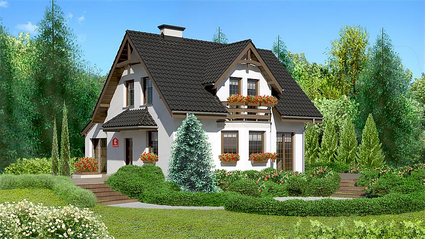 Projekt domu Dom przy Kalinowej 3