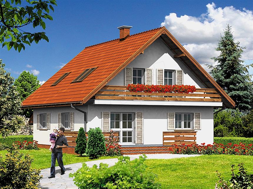 Projekt domu Dom przy Krokusowej