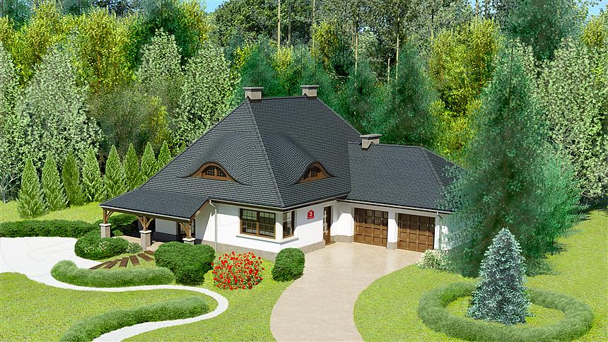 Projekt domu Dom przy Malowniczej 3