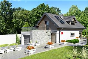 Projekt domu Dom przy Migdałowej 2