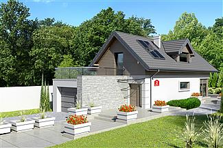 Projekt domu Dom przy Migdałowej 2