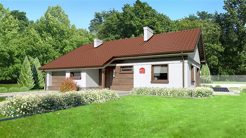 Projekt domu Dom przy Przyjemnej 12 bis