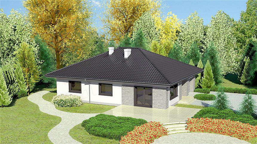 Projekt domu Dom przy Słonecznej 6 bis