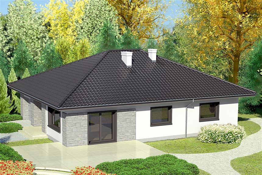 Projekt domu Dom przy Słonecznej 6 bis