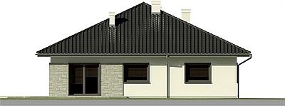 Dom przy Słonecznej 7 elewacja