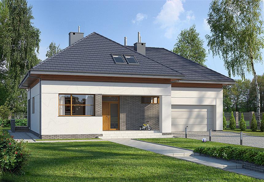 Projekt domu E-108