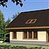 projekt domu Agatka drewniana
