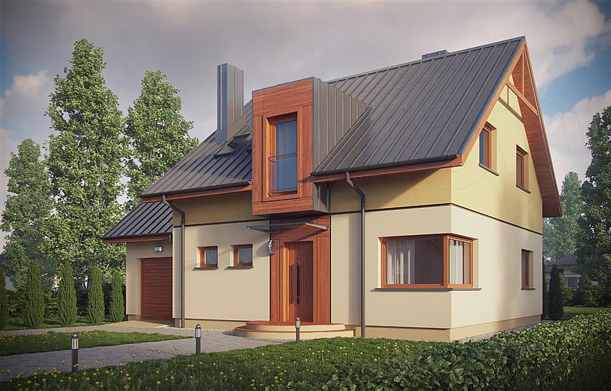 Projekt domu D111A