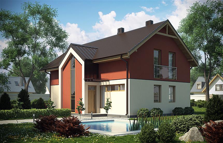Projekt domu D15