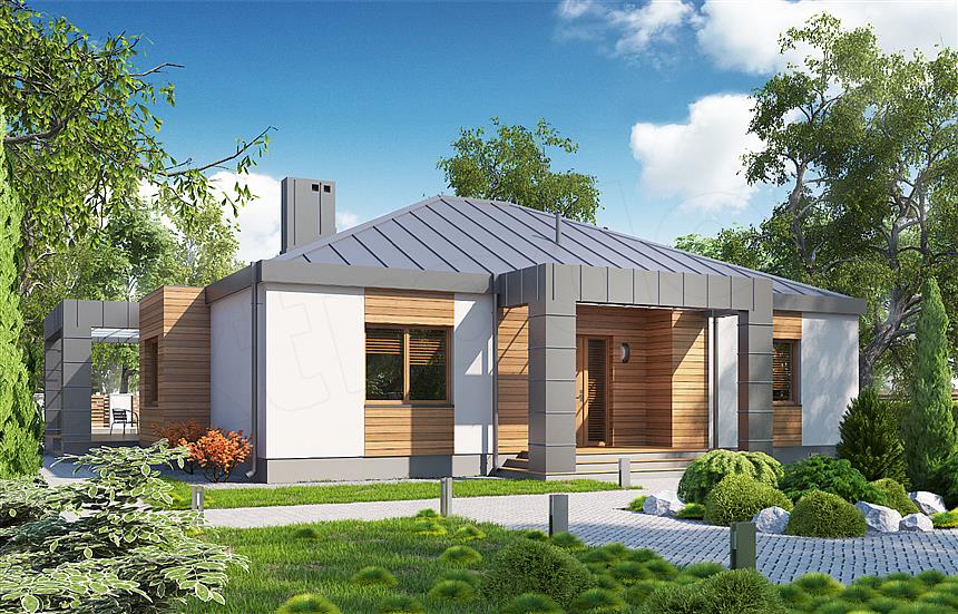 Projekt domu D123 - Zbyszek