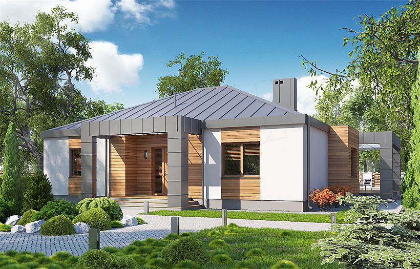 Projekt domu D123 - Zbyszek