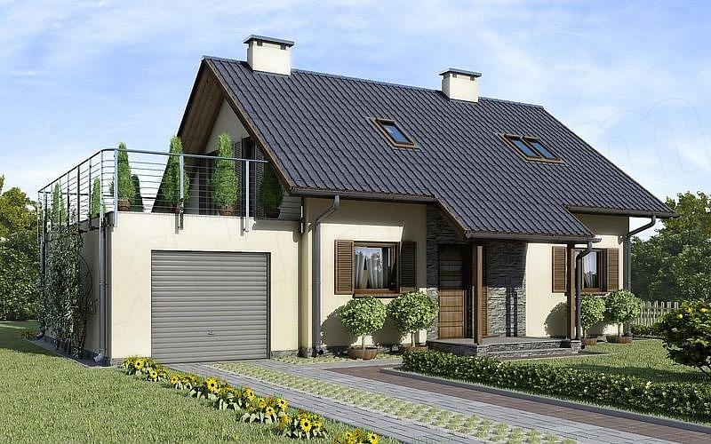 Projekt domu D101 - Tobiasz z piwnicą