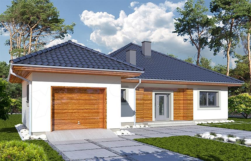 Projekt domu Rysiek B