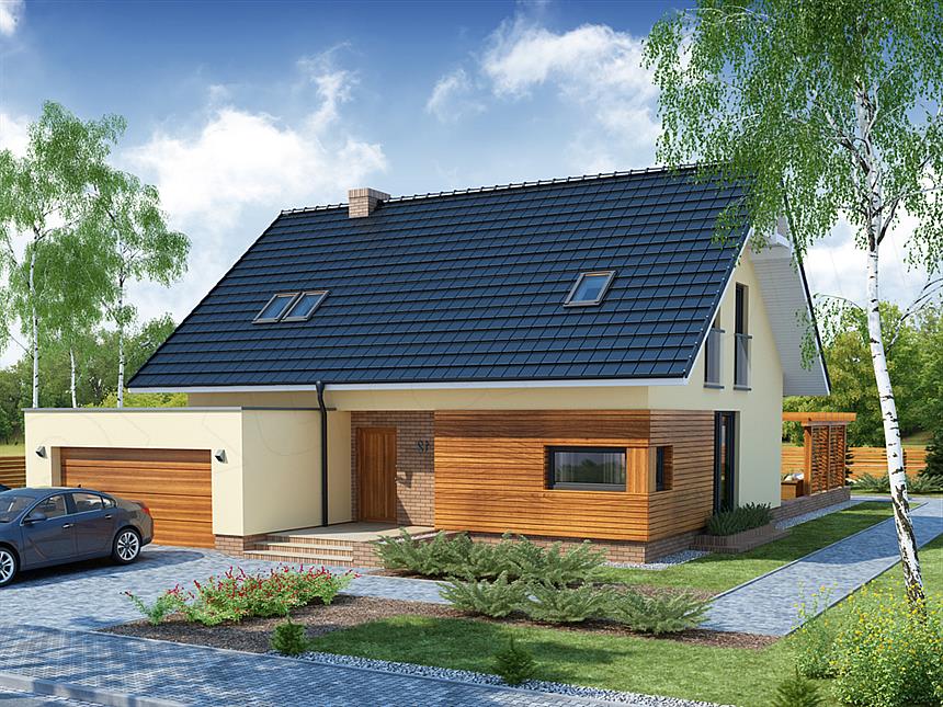 Projekt domu Bruno 2 PS