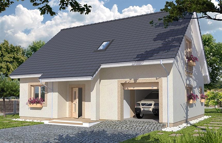 Projekt domu Werbi A