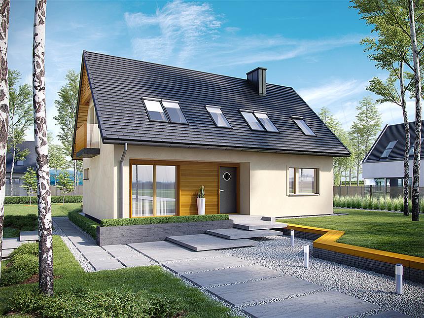 Projekt domu E11 III economic