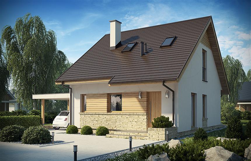 Projekt domu D142A