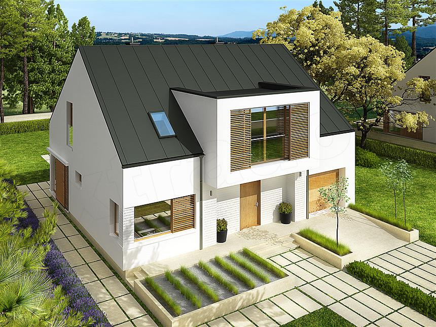 Projekt domu EX 9 G1 soft (wersja B)