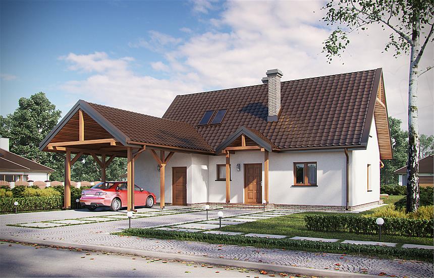 Projekt domu D185