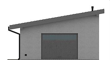 G149 - Budynek garażowy elewacja