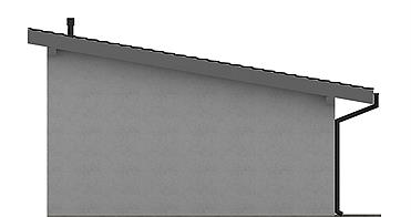 G149 - Budynek garażowy elewacja