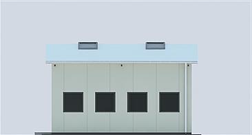 G214 - Budynek gospodarczy elewacja