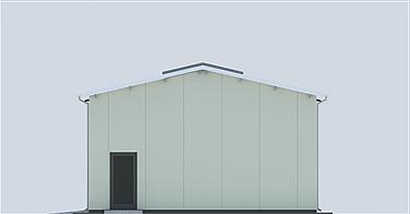 G214 - Budynek gospodarczy elewacja