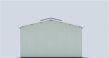 G214 - Budynek gospodarczy elewacja