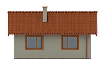 G134 - Budynek letniskowy elewacja