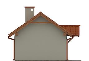 G134 - Budynek letniskowy elewacja