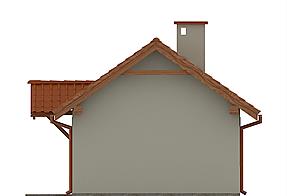 G134 - Budynek letniskowy elewacja