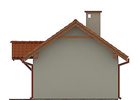 G134 - Budynek letniskowy elewacja