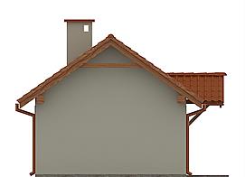 G134 - Budynek letniskowy elewacja