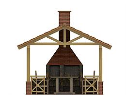 G139 - Altana ogrodowa elewacja