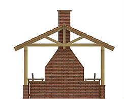 G139 - Altana ogrodowa elewacja