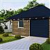 projekt domu G195 - Budynek gospodarczy