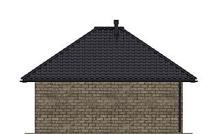 G195 - Budynek gospodarczy elewacja