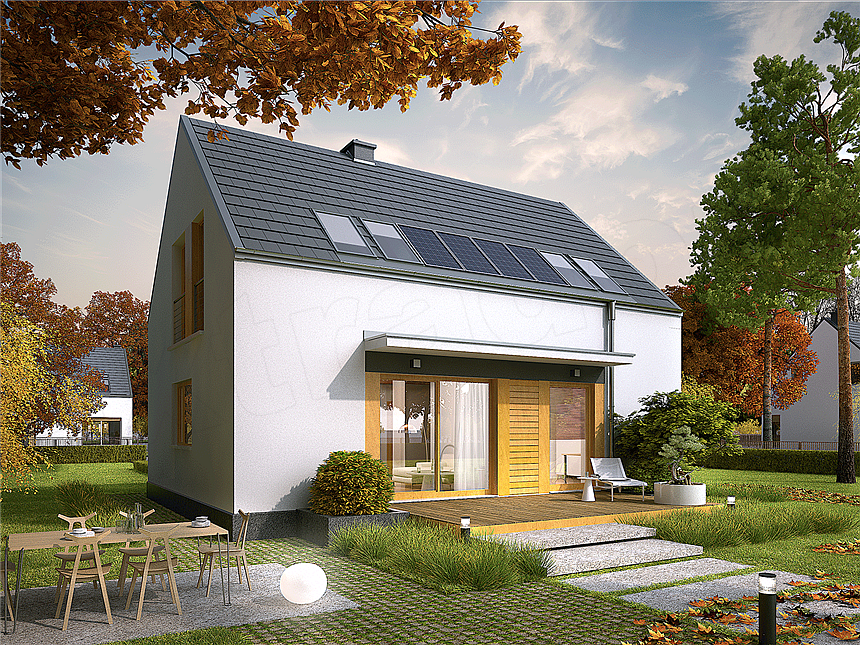 Projekt domu E12 economic