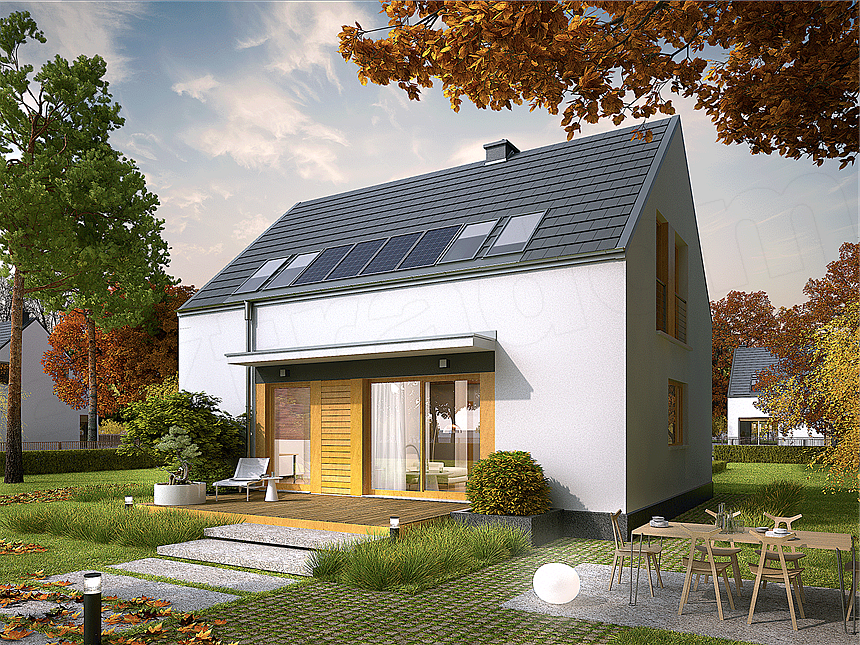 Projekt domu E12 economic