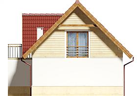 Garaż ARP06 paliwo stałe elewacja