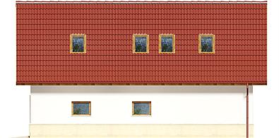 Garaż ARP06 paliwo stałe elewacja