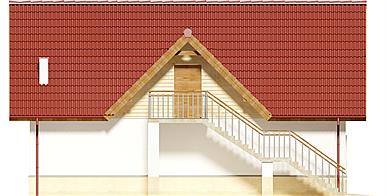 Garaż ARP06 paliwo stałe elewacja