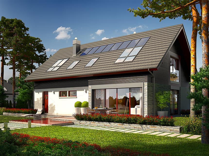 Projekt domu Benjamin G1 multi-comfort