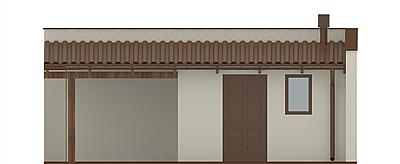 G119 - Budynek gospodarczy elewacja