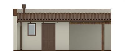 G119 - Budynek gospodarczy elewacja