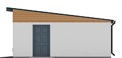 G204 - Budynek gospodarczy elewacja