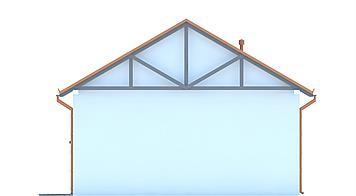 G206 - Budynek garażowo - gospodarczy elewacja